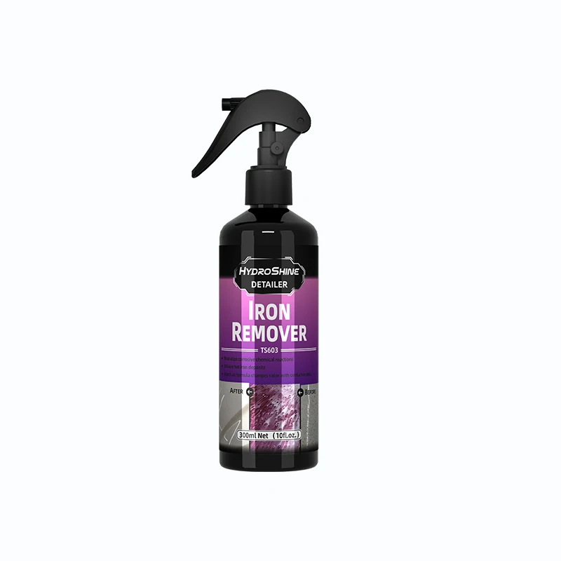 Hydroshine – dissolvant de fer pour détails de voiture, Kit de décontamination, antirouille, pour jante de frein, particules de Surface métallique