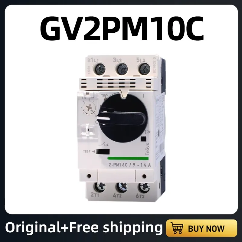 

Original NEW GV2PM10C 4-6.3A