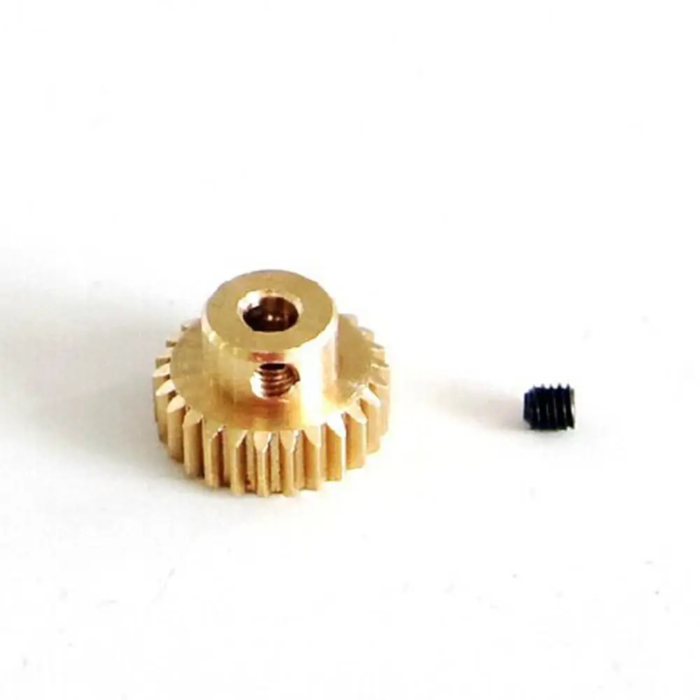 

26t Copper Gear 3.2mm Large Aperture Brushless Motor Gear Remote Control Car Metal Upgraded Accessories