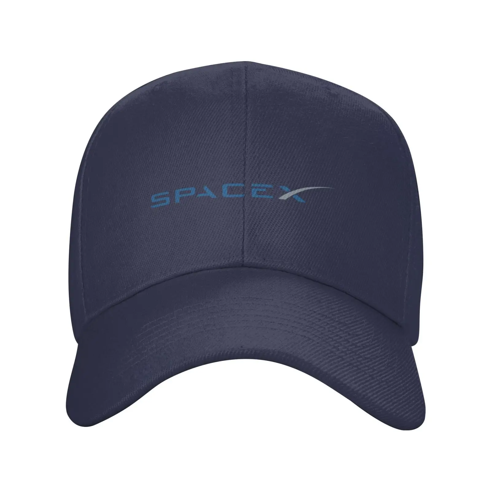 Wysokiej jakości dżinsowa czapka czapka bejsbolówka z dzianiny z Logo SpaceX