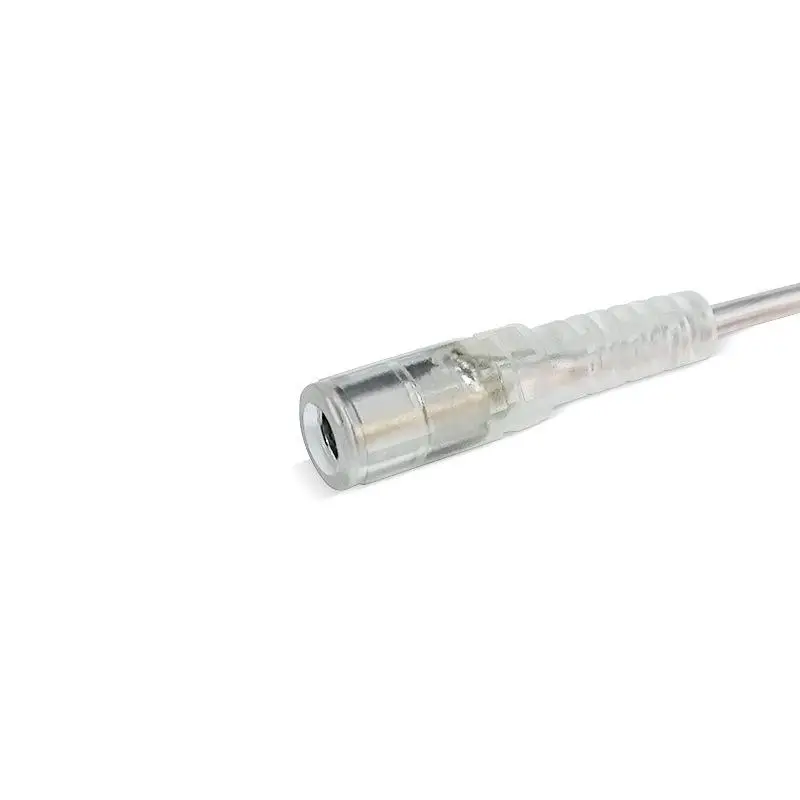 1Pcs 2M Line Cable Male To Female Power Cord For 304 LED Lamp Strip Light Switch On Off Button 5.5x2.1mm Connector