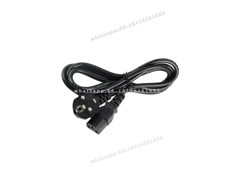 1.8 Meters Cable, Computer Cable, Power Cord VDE European Standard Plug, Three Holes and 3 Pins