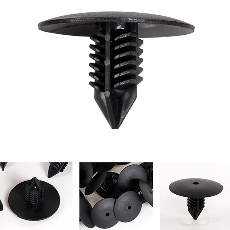 10pcs Car Wheel Arch Lining Splash Guard Trim Clips For Renault Clio MK2 Scenic Megane Auto Fastener Clip Auto Car Accessories