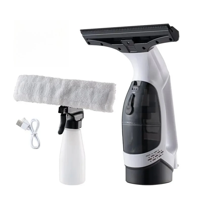 New small electric window cleaner - hand-held suction cup portable high-efficiency glass wiper