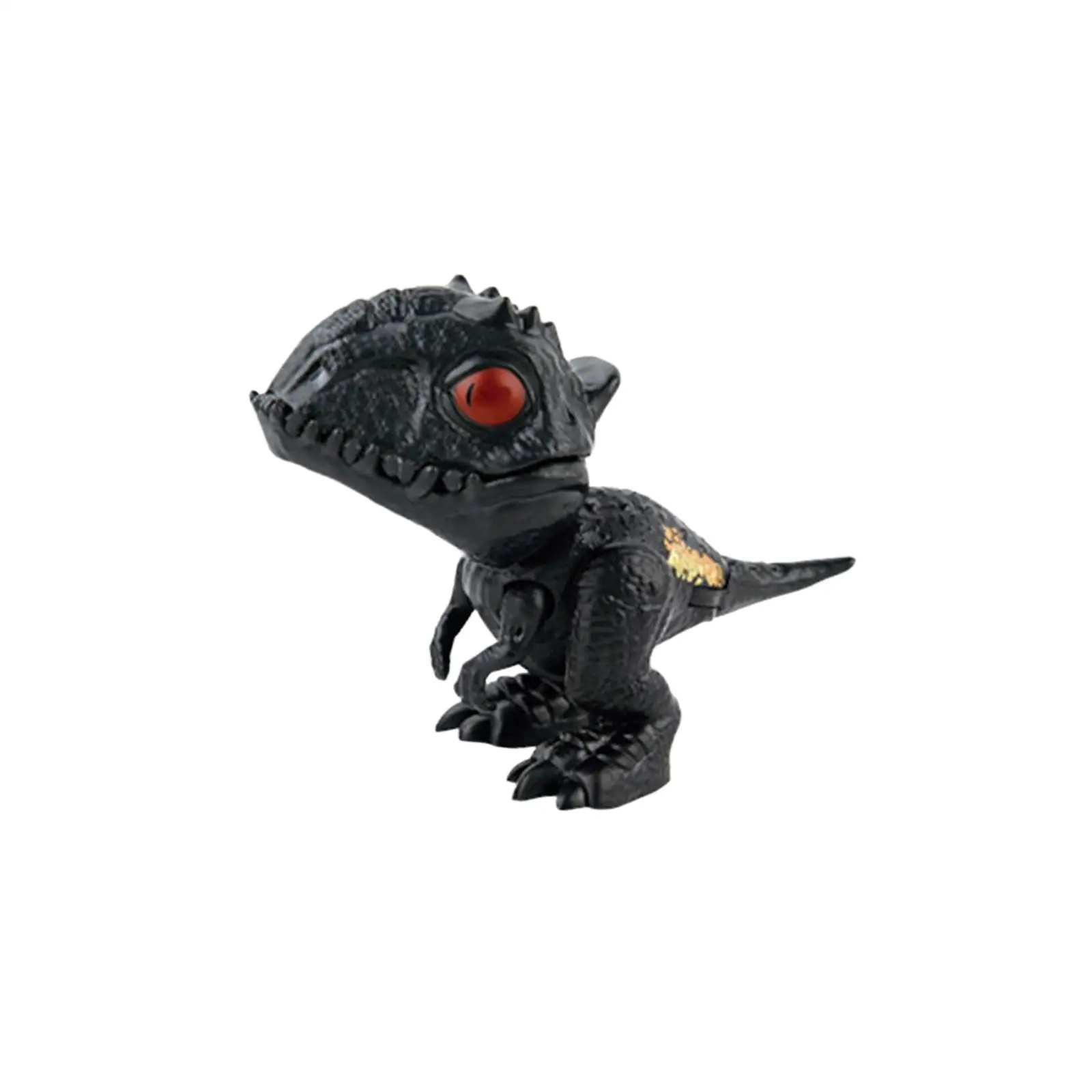 Biting Finger Dinosaur Toy com articulações flexíveis, Action Figure para Props, 2 pcs