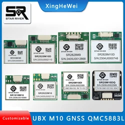 gps module Crossing Aircraft Aerial Photography UBX M10 GNSS GPS BeiDou Galileo GLONASS QZSS SBAS Receiver 115200 baud QMC5883 c