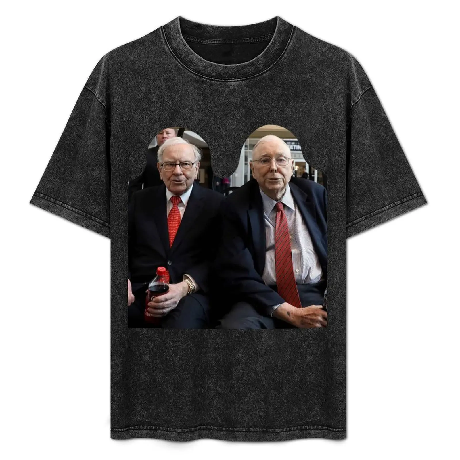 

Warren Buffett and Charlie Munger T-Shirt Sporty Breathable Short Sleeve T-Shirt