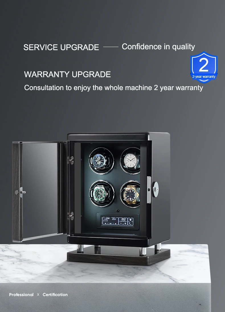 Luxury Automatic Watch Winder Cabinet