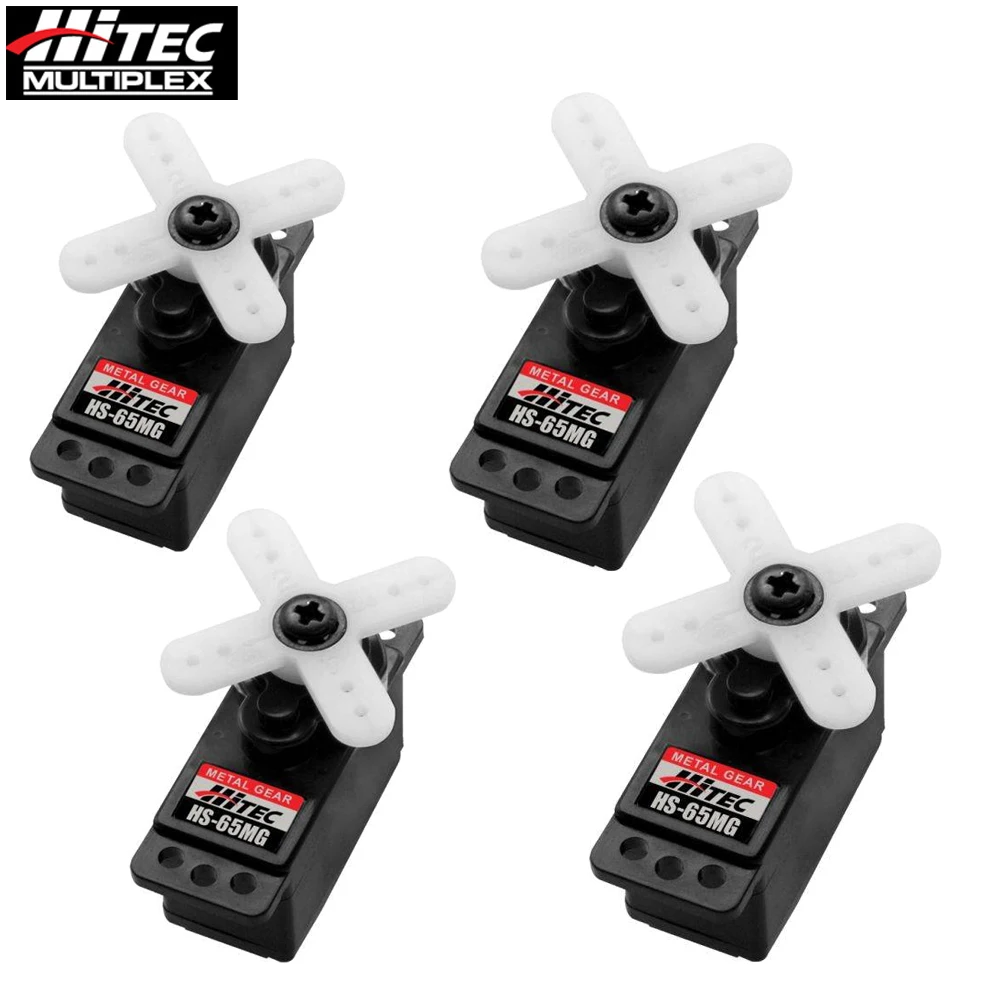 Hitec HS-65MG HS65MG 65MG 4.8-6.0V Micro Servo Futaba JR Trex 450 V2 For RC Helicopter Airplane 1/18 Cars Truck Crawler Toys