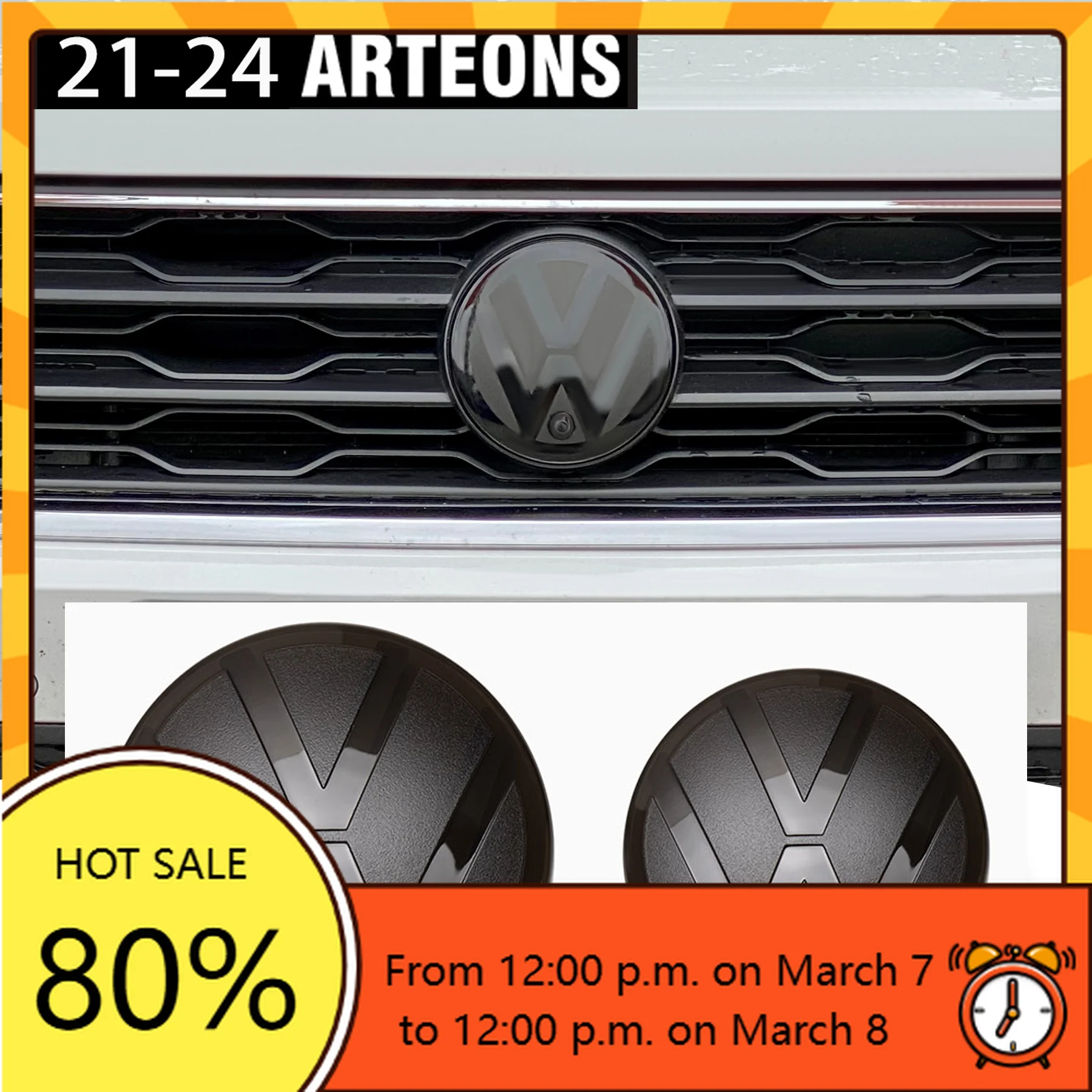 

Для VW Volkswagen Jetta MK5 гольф-автомобиль, передняя решетка, значки, задняя эмблема багажника, крышки, наклейка для Volkswagen ARTEONS VW 2021 2022