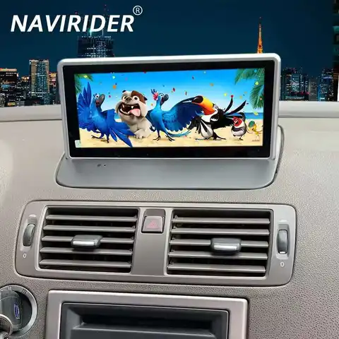 8.8인치 QLED 스크린 256GB 안드로이드 14 카 라디오 멀티미디어 볼보 C30 S40 C70 2004-2012 네비게이션 GPS 카플레이 2딘 헤드 유닛