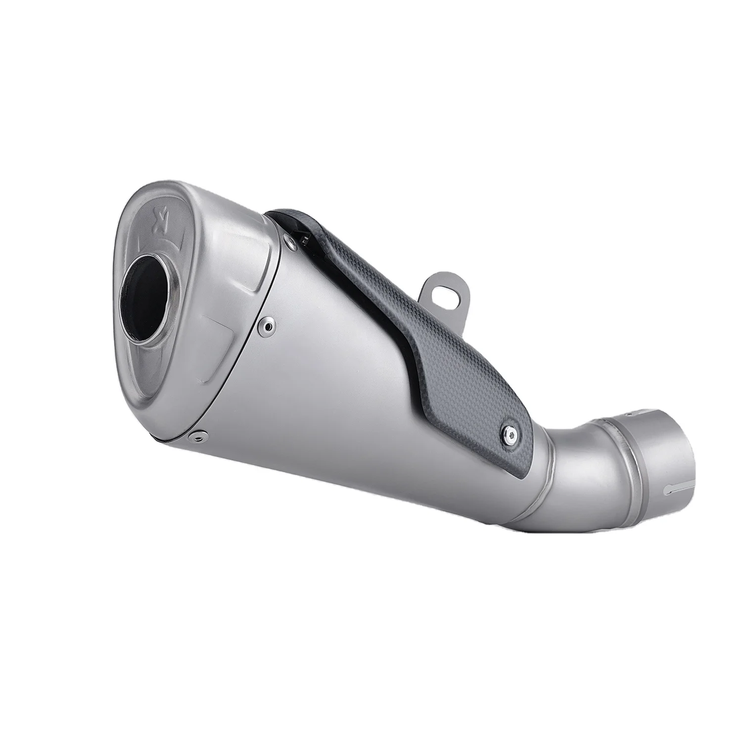 

STLF Motorcycle Exhaust AK Modified Full Titanium Alloy Honeycomb Muffler Pipe Original Interface for Aprilia RSV4 RS V4 2015-2