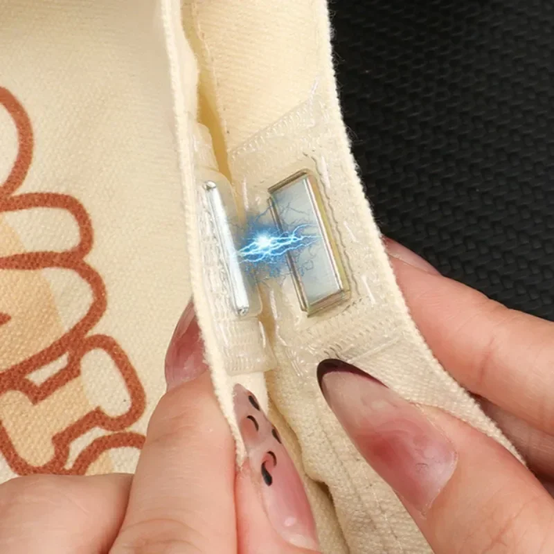 1-6set PVC Invisible Hidden Metal Magnetic Button Snap Magnet Fastener DIY Handbag Cloth Bag Overcoat Clasp Sewing Accessories