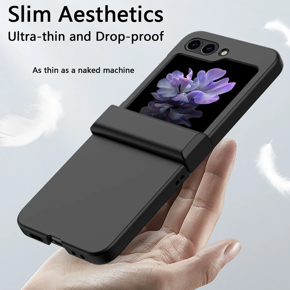 

Ultra-thin Matte PC Case For Samsung Galaxy Z Flip5 Flip4 Flip3 ZFlip Flip 5 4 3 Hinge Skin Friendly Shockproof Protective Cover