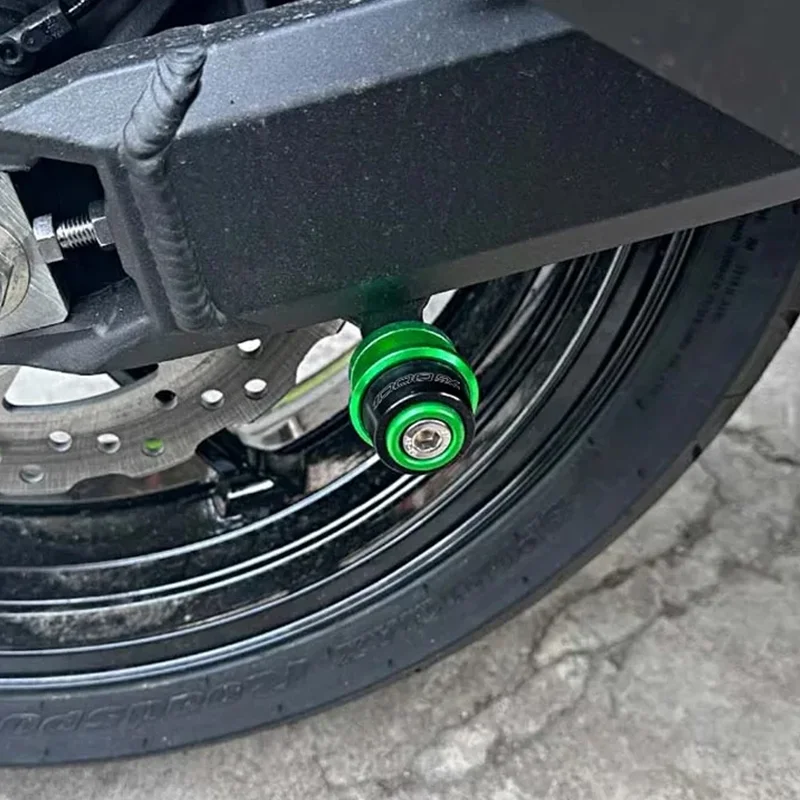 Ninja1000sx لكاواساكي نينجا 1000 SX نينجا 1000SX 2020 2021 20222 Swingarm بكرة المنزلق حامل مسامير دراجة نارية الملحقات