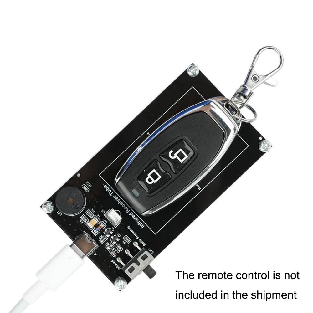 

DC5V Infrared Remote Control RF Remote Control Detection Module Wireless Remote Control Test Module Type-C Interface