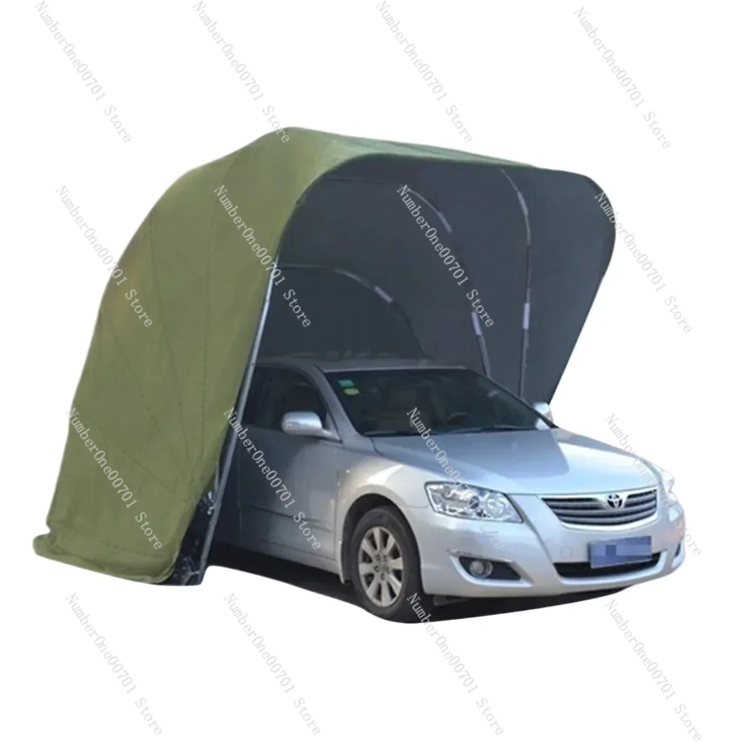 

5.5m semi-automatic full-automatic mobile garage anti-exposure folding retractable carport car parking shed sunshade