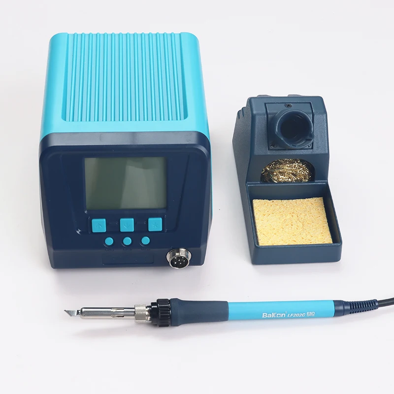 

Bakon 200W Eddy Current Heating Soldering Station BK3300S Industrial High Frequency Soldering Iron SMD PCB BGA Repair Tools