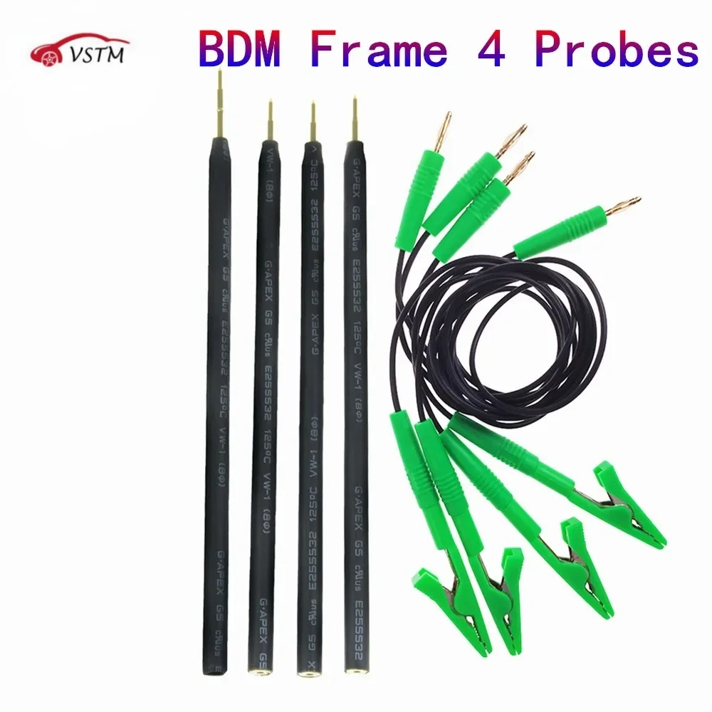 2024 Newest BDM Frame 4pcs/set Probe Pens For Replacement Needles For FGTECH BDM100 CMD with Connect Cable diagnostic tool