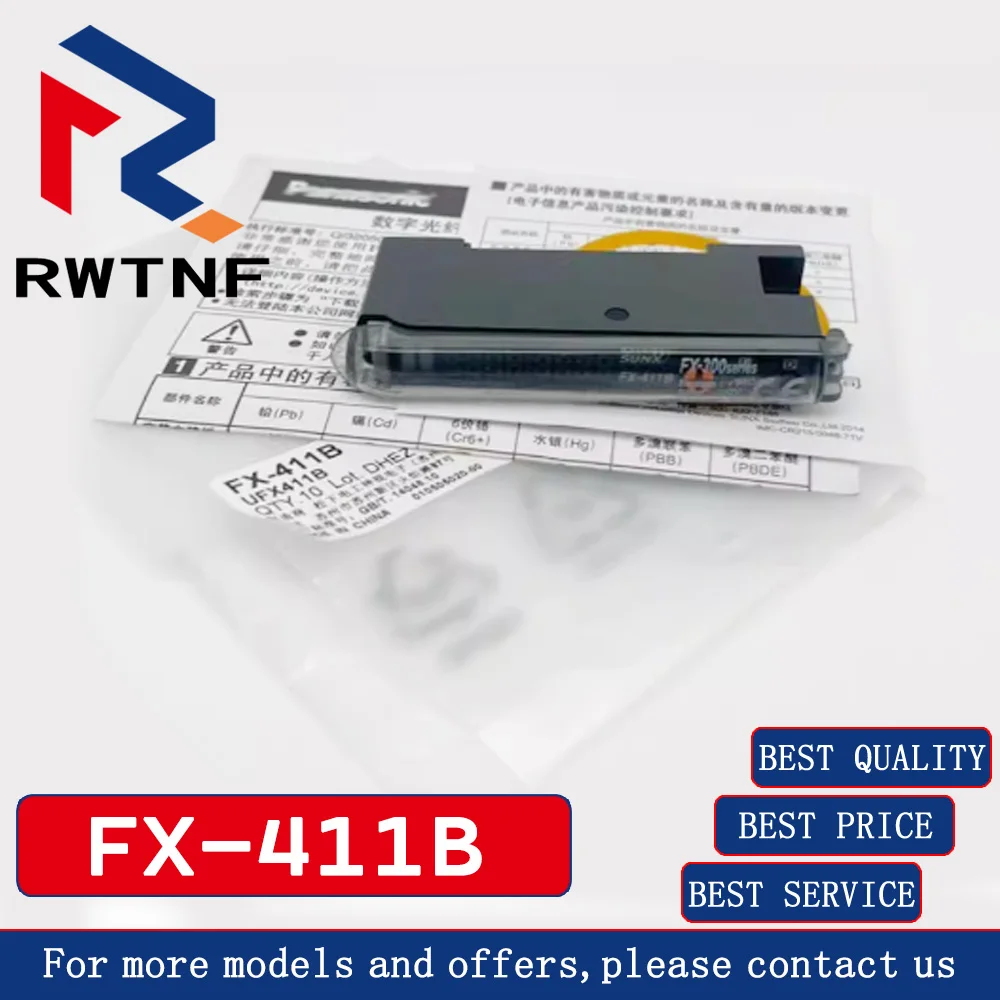 Brand New Genuine FX-411B digital fiber optic sensor,100% original warehouse stock