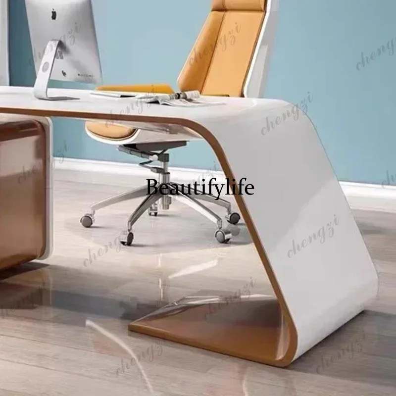 A68Aesthetic Desk Accessories Removable Table Design Gaming Tables Coffee Height Luxury Terrace Meuble Bureau Office Furniture