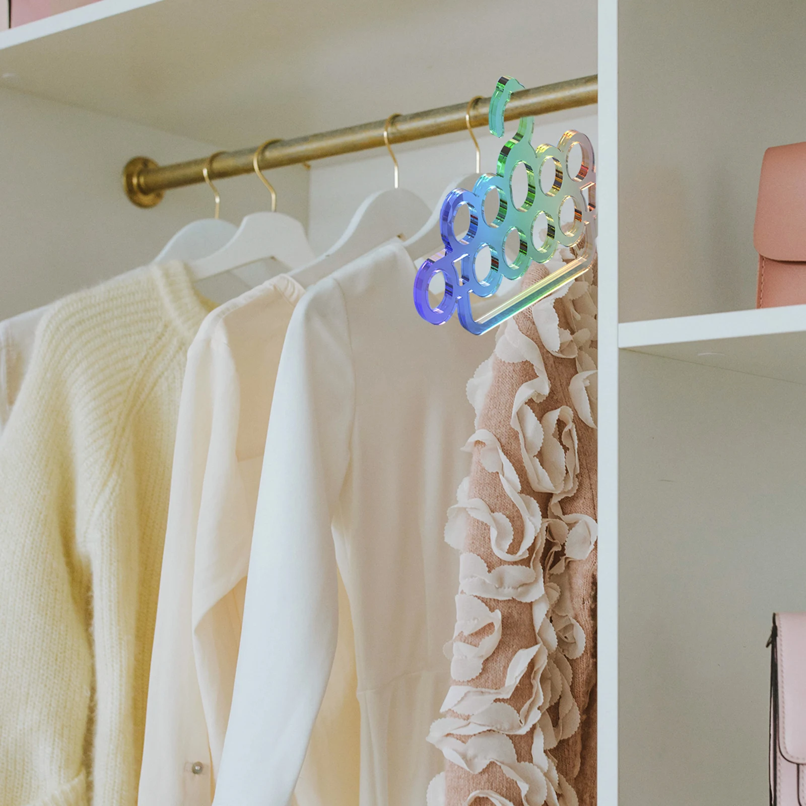 

Silicone Mold for Coat Hanger DIY Making Molds Epoxy White Silk Scarf Crystal Creative Tools Practical Beautiful Storage