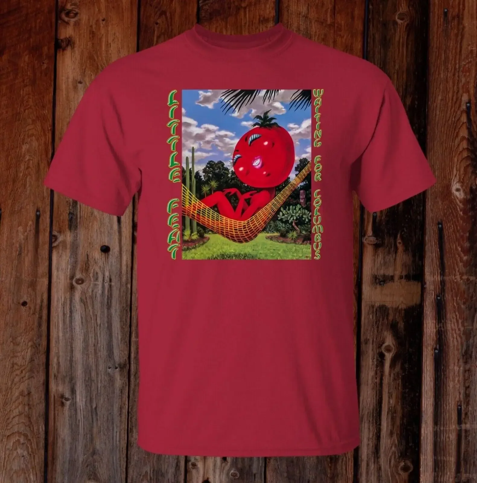 Little Feat T-Shirt Waiting For Columbus Classic Rock, Blues Rock Album Cover