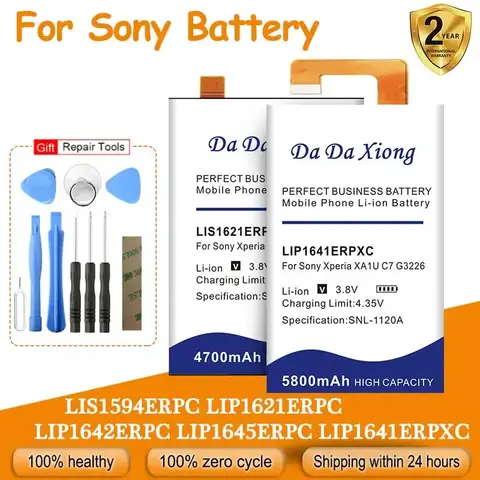 Nuova batteria LIP1641ERPXC per Sony Xperia X XZ XZ1 XA1U Z5mini Z5 compatto G3311 G3312 G3313 G8142 G8141 G8341 G8342