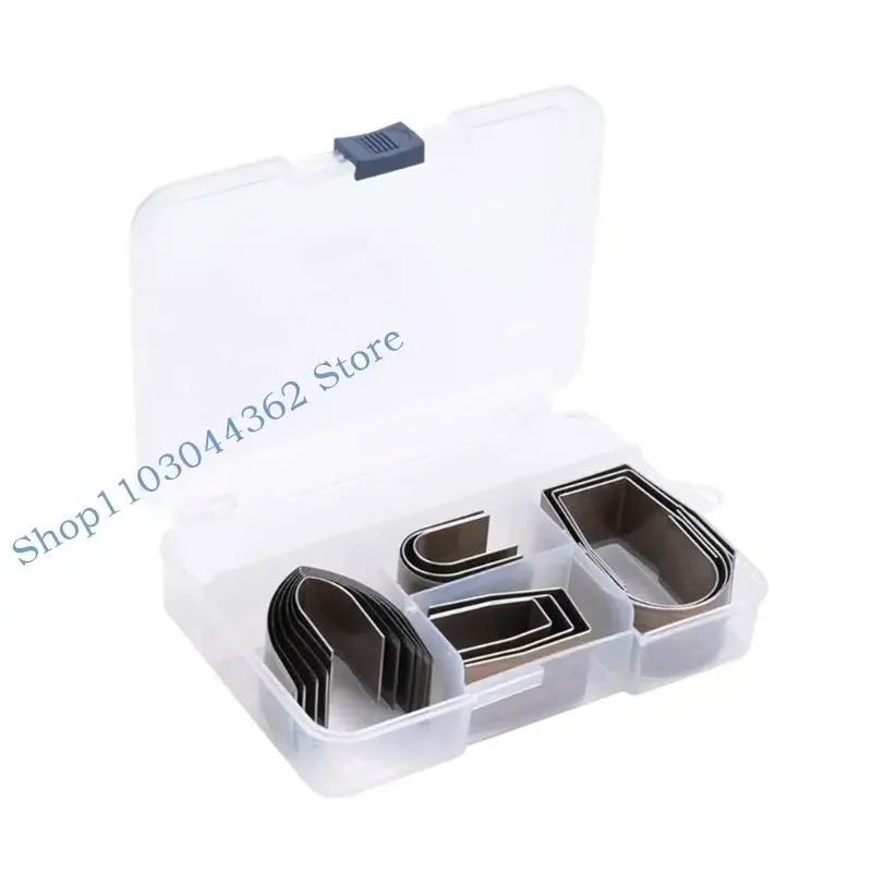 

18 шт. кожаный угловой перфоратор для кожаных изделий, инструмент для пробивания отверстий в кожевенном ремесле