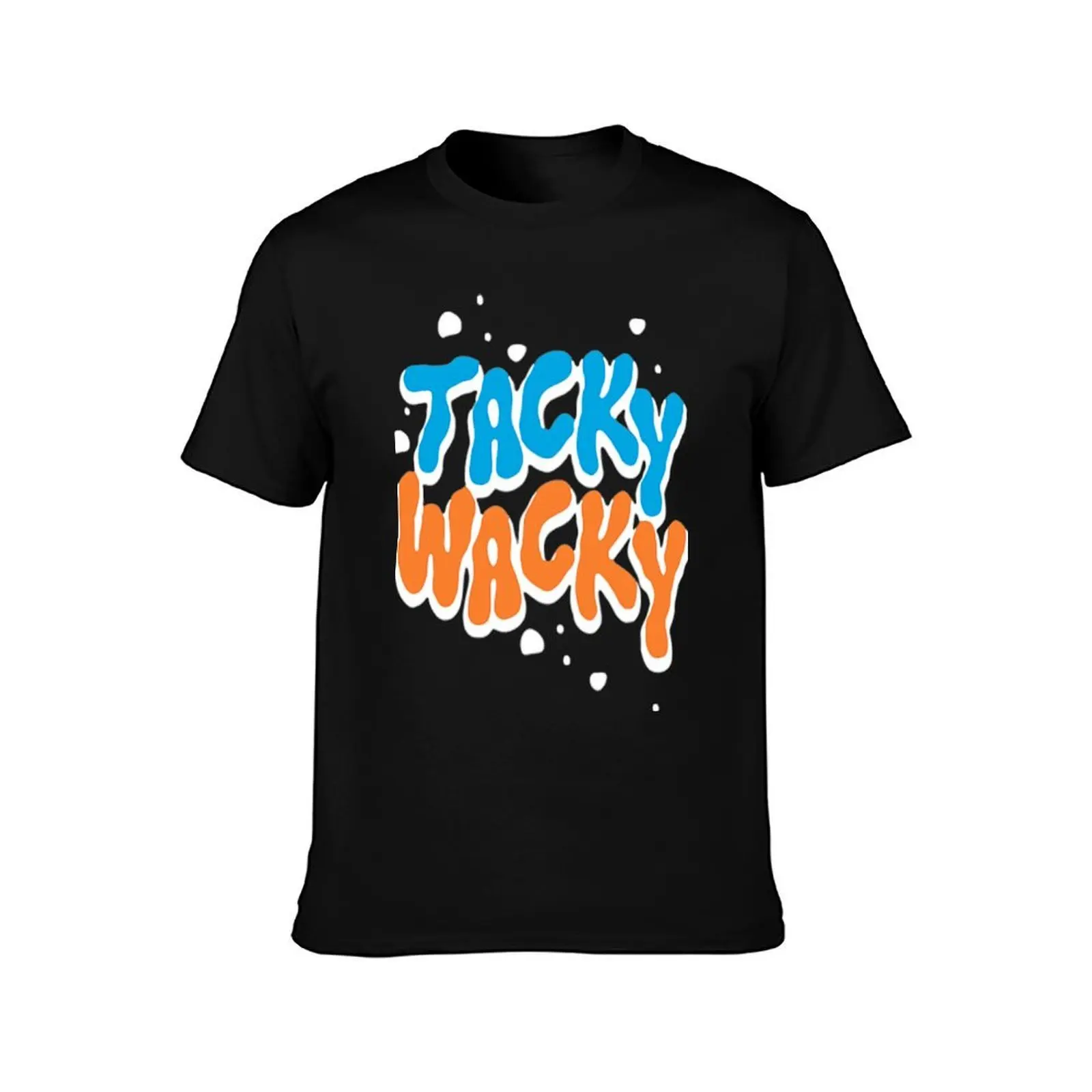 Tiko Merch Tacky Wacky T-Shirt, Summer Casual Cotton Tee, Oversized Streetwear Tops, Vintage Graphic Print, Unisex Men Women