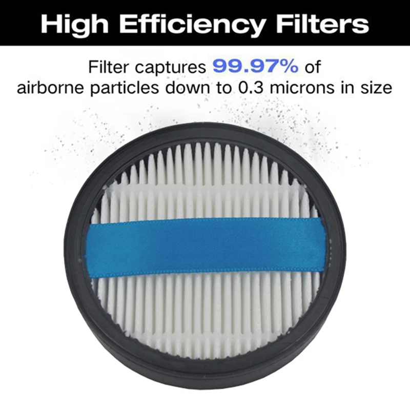 3 قطعة فلتر Hepa لـ Proscenic P12 P13 Ultenic U12 U13 مكنسة كهربائية مرفقات استبدال أجزاء مرشح قابل للغسل