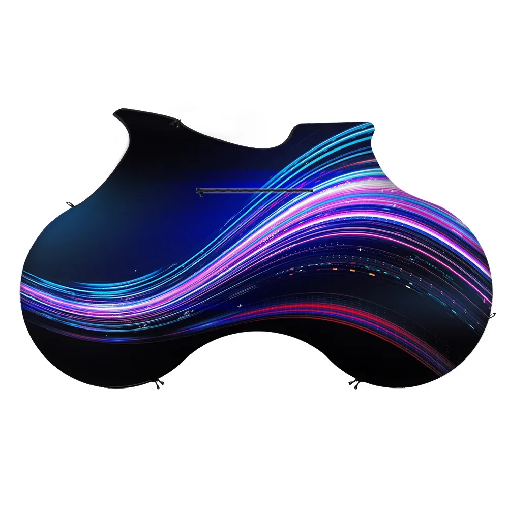 Mountain Bike Cover Bicycle Stretch Dust Cover Colorful Road Bike Cover Mountain Bike Full Cover Bycicle Accessories