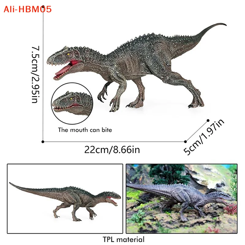 (HB05)Indominus Rex With Movable Jaw Toy Dinosaur Animal World Figures Children Model Toy Gift Dinosaur Figure Toys