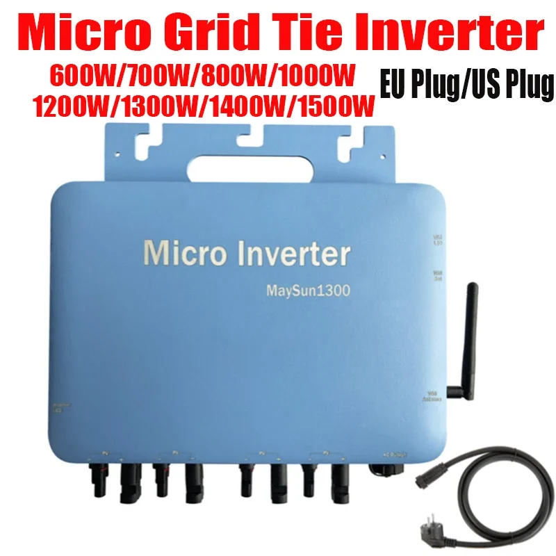 inversor inteligente micro painel solar onda senoidal pura inversor domestico mppt em inversor grid tie 220 v 110v ac 600w 800w 1000w 1500w mppt 36v 01