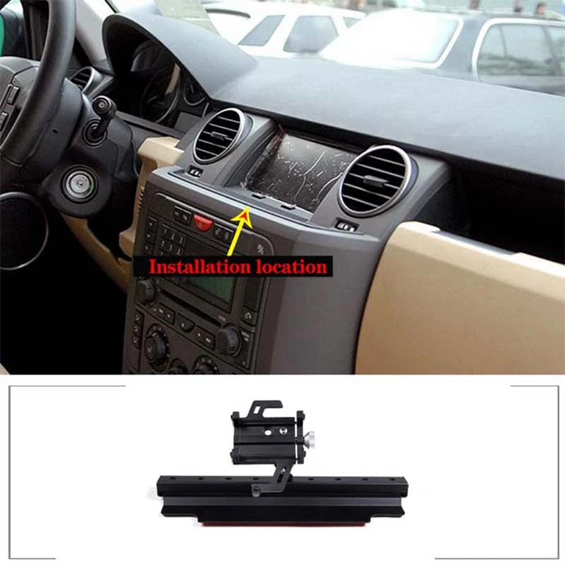 

Central Control Air Outlet Phone Bracket Extension For Land Rover Discovery 3 2004-2009 Replacement Parts Accessories