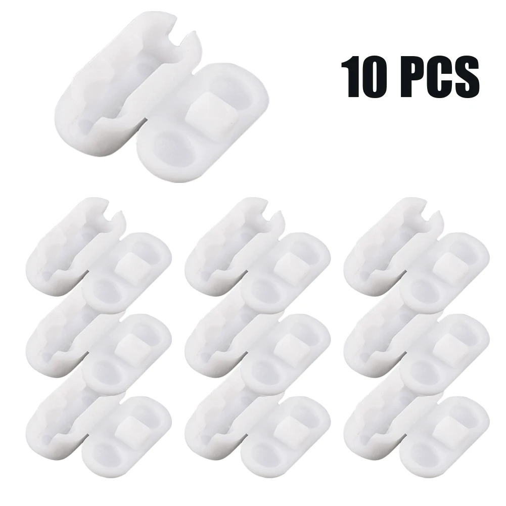 10/30/50 Pcs Roller Blinds Pull Cord Connector Curtain Chain Connector For Vertical Blinds Joiners Clips Replacement Plastic