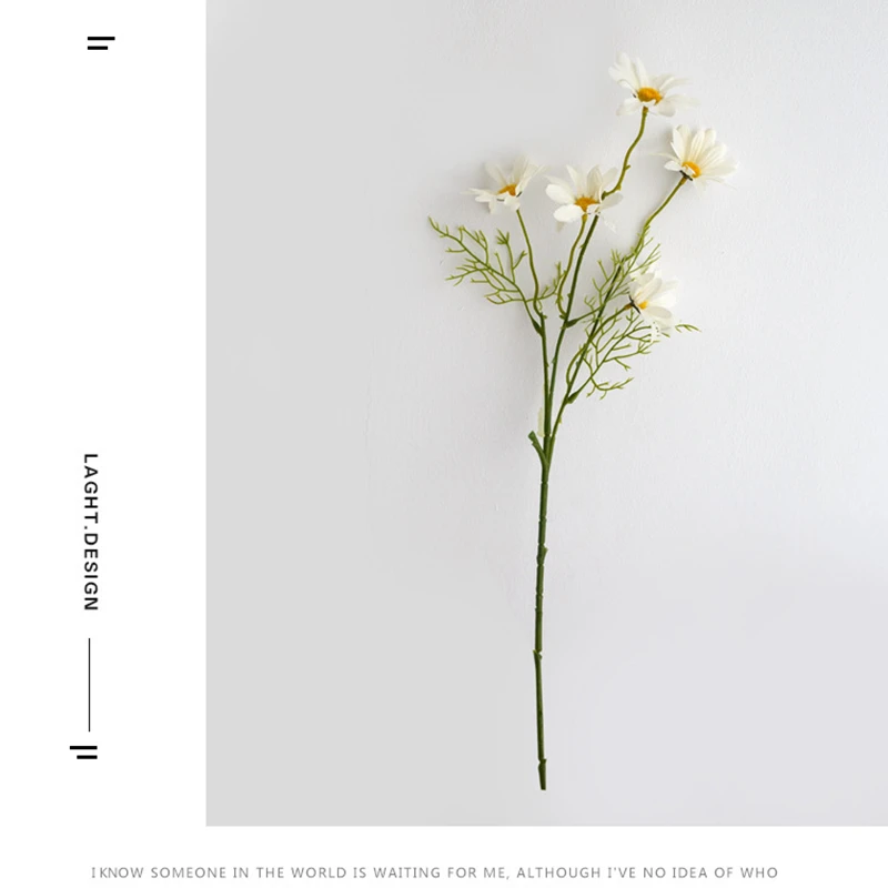 20 Stück Künstliche Blumen Holländische Chrysantheme Bouquet Heim Zimmer Tisch Hochzeit Outdoor Garten Deko DIY Geschenke Kunstpflanzen Zubehör – Detail 3