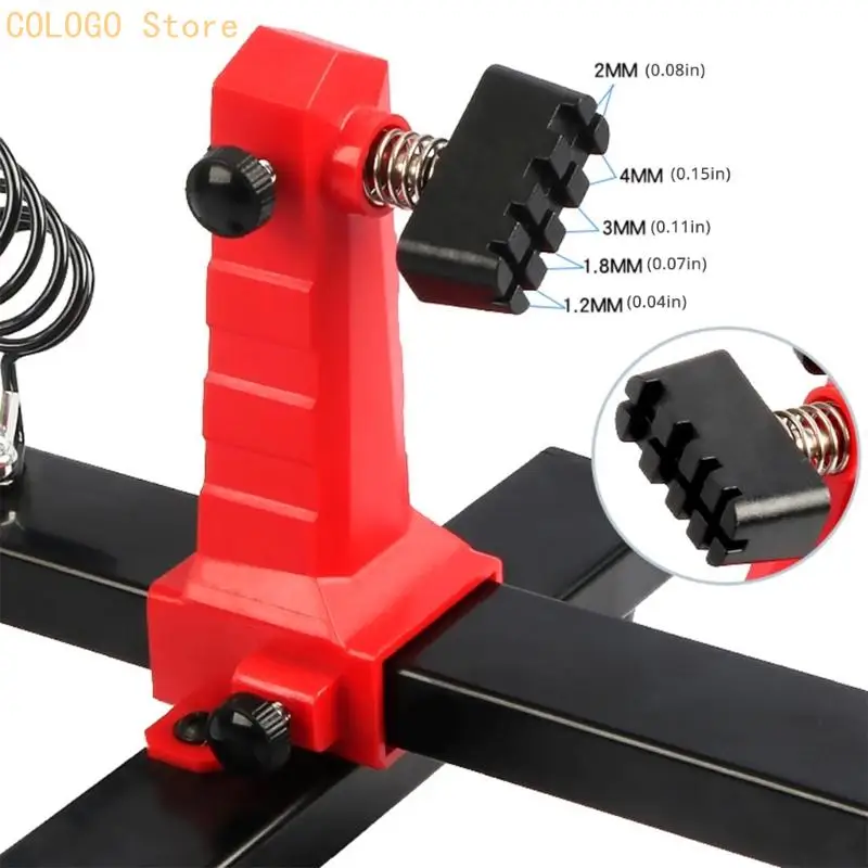 

Adjustable PCB Holder Circuit Board Clamps Roating Holder Tool for Soldering D0LD