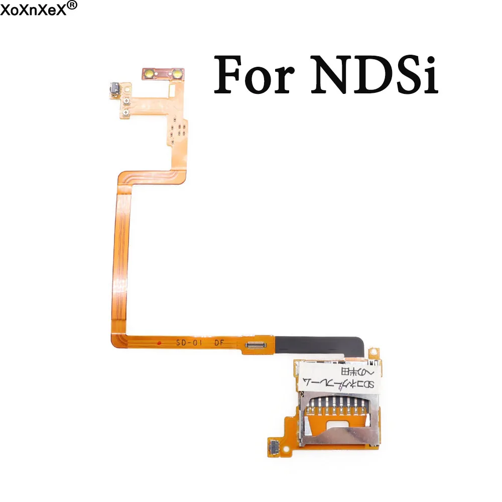 Для NINTENDO DSi NDSi слот для SD-карты кабель слот для SD-карты кнопки L / R триггер громкость гибкая лента