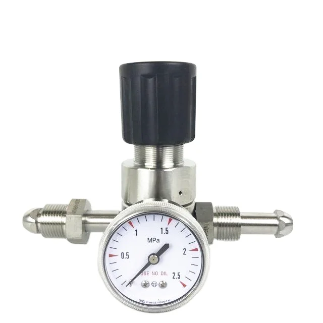 High Pressure Air Regulator 10000psi Inlet 6000psi Outlet SLK-YR32 FNPT 3 Years Warranty OEM Supported Pressure Control Valve