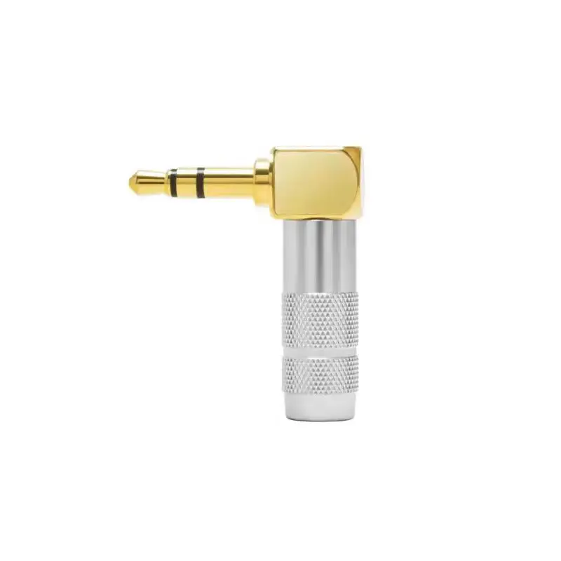 1stücke-Adaptador de Audio Jack, Oyaide P, 3,5G, GL, SR, SRL, oro, rodio, 3,5mm, ESTÉREO