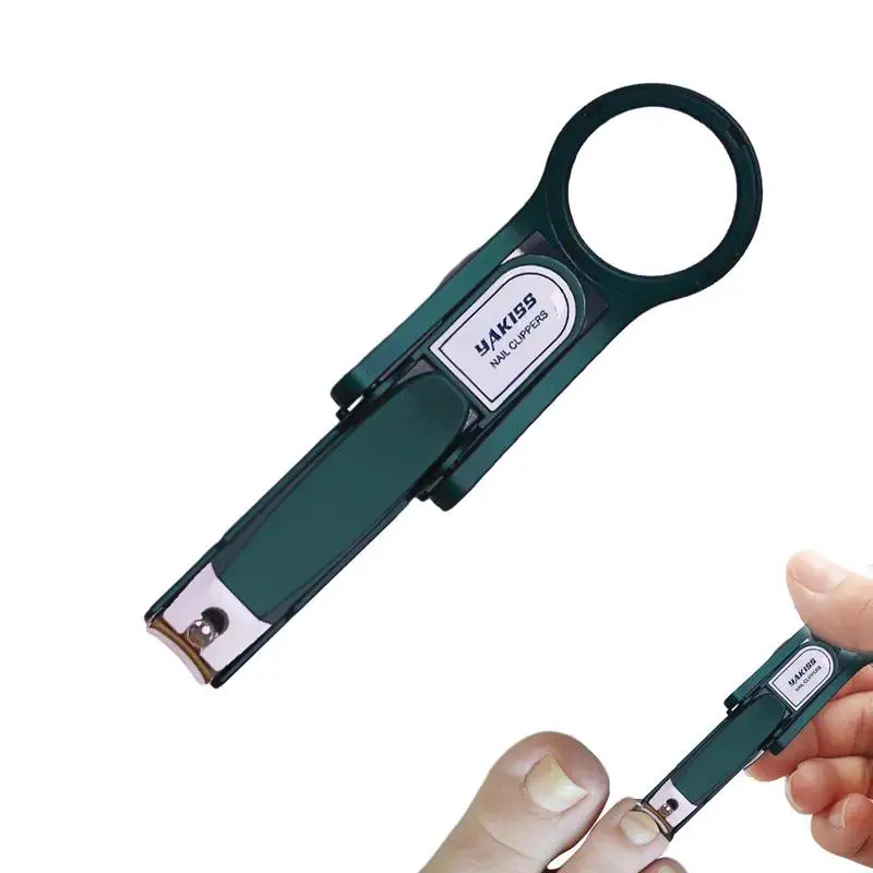 

Magnifier Nail Cutters Seniors Clippers With Magnifying Glass Women Men Beauty Products Nails Cutter For Business Trip Salon