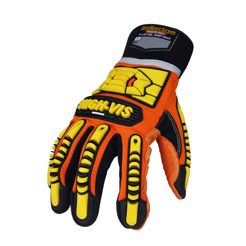 Seibertron High-Vis Gloves Waterproof Oil Resistant Anti-impact Humanized Design Effective Protection Of Hands Outdoor Gloves