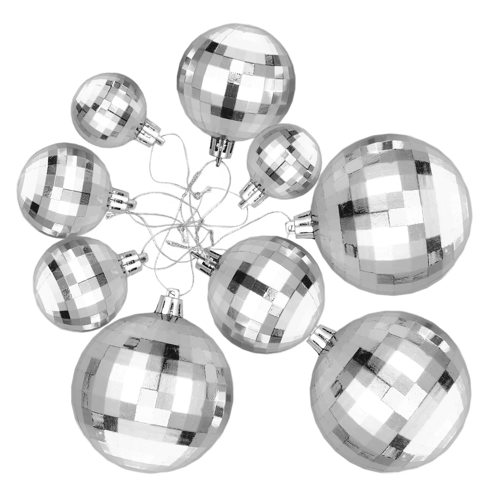 

36Pcs Xmas Tree Hanging Ornaments Shiny Christmas Balls Decoration Xmas Party Supplies Tree Pendant Decor Christmas Decor