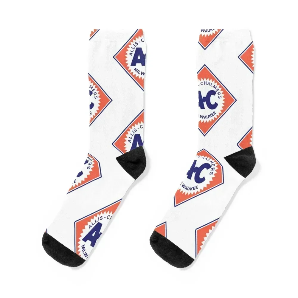 Allis Chalmers retro diamond logo 1919 Socks cute Non-slip moving stockings Girl'S Socks Men's