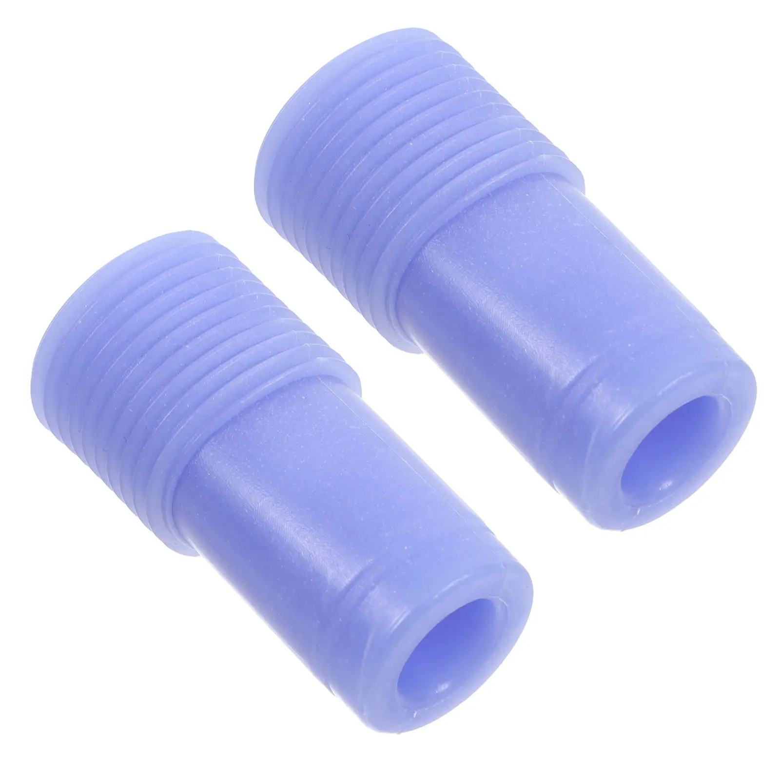 

2pcs Threaded Extension for Broom Mop Handle Tips Replacement Parts Screw Threaded Handle Replacement Rod End Adapter