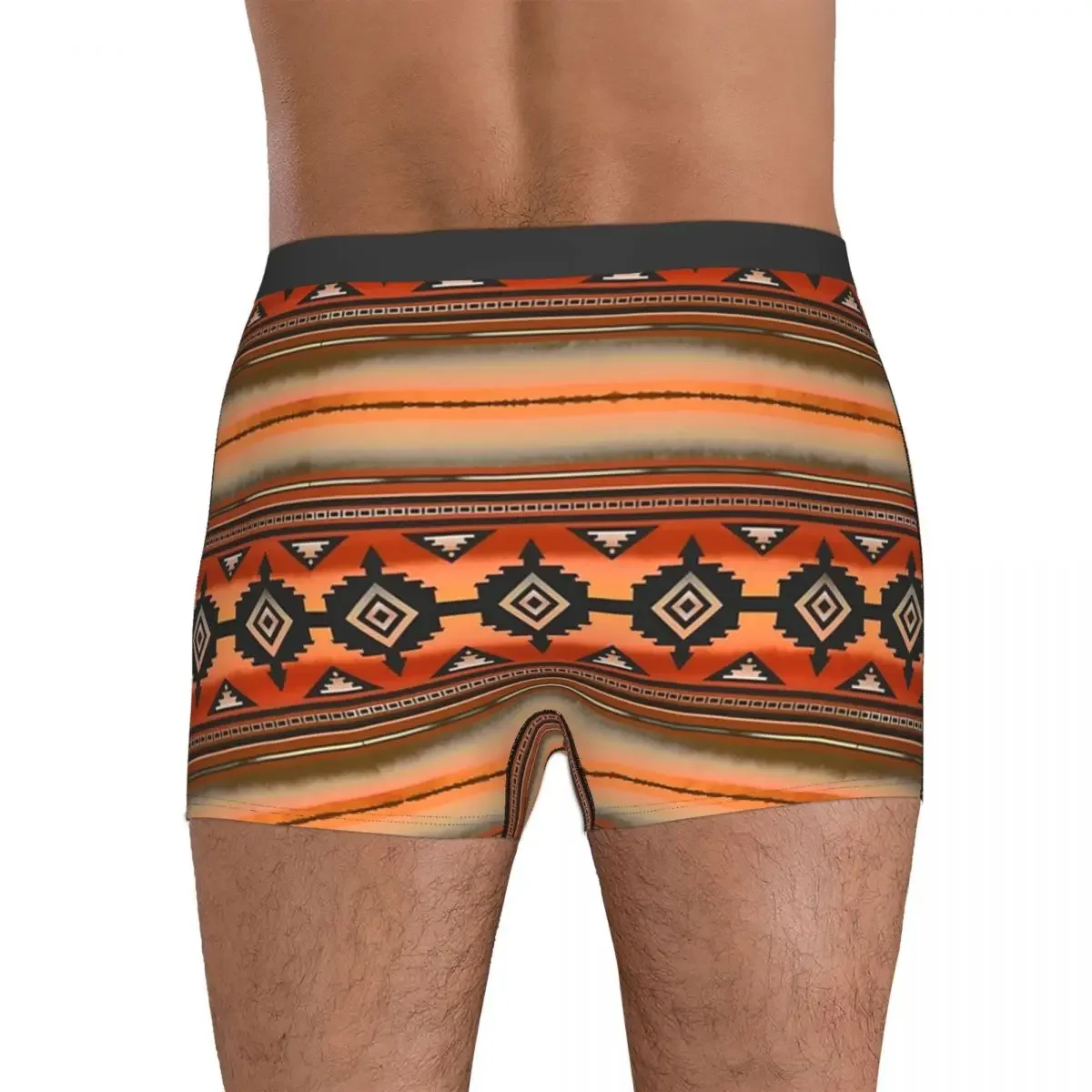 Boxer Underpants Shorts Canyon Navajo Rust Panties Men's Ventilate Underwear for Homme Man Boyfriend Gifts