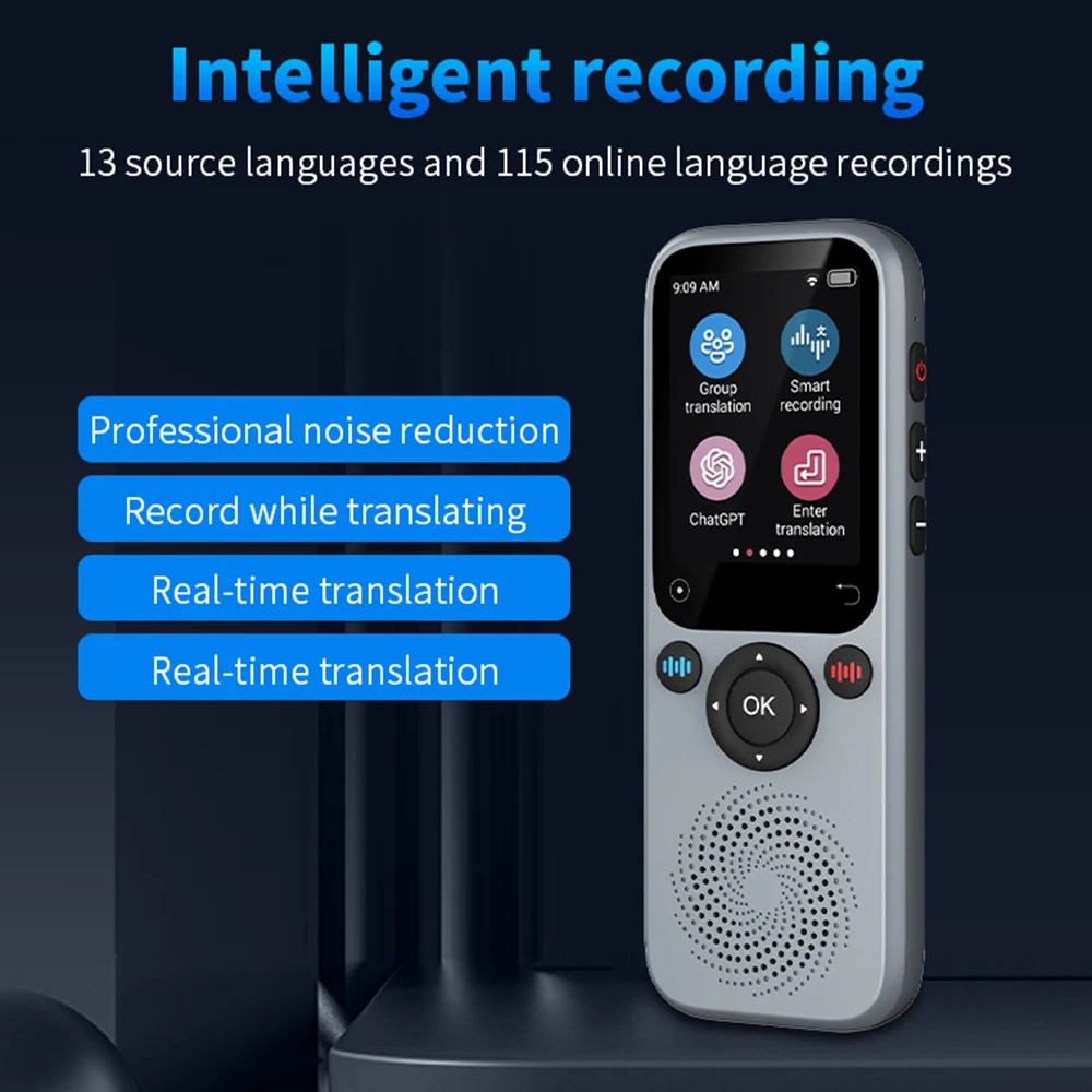 S20 Language Translator Real-Time Two-Way Translating Device 138 Languages Online Offline Translation Text / Photo Translate