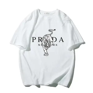 Kısa kollu tişört kadın baskı, kaplan, giysi, sokak, gevşek, rahat, yaz, yeni, 12 en çok satan kaplan gömleği - №2