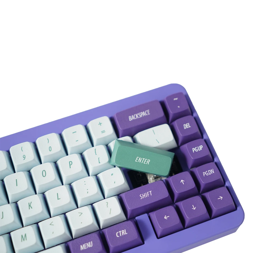 idobao ID67 Purple Mechanical Keyboard with Hot Swap Switches